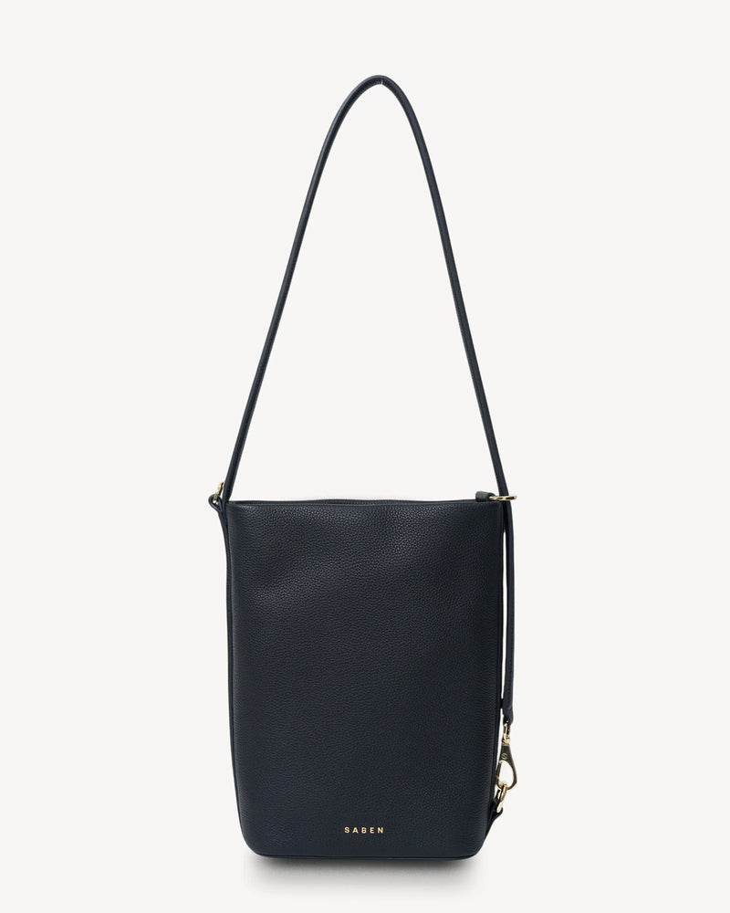 Saben Jojo Shoulder Bag - Black Pebble