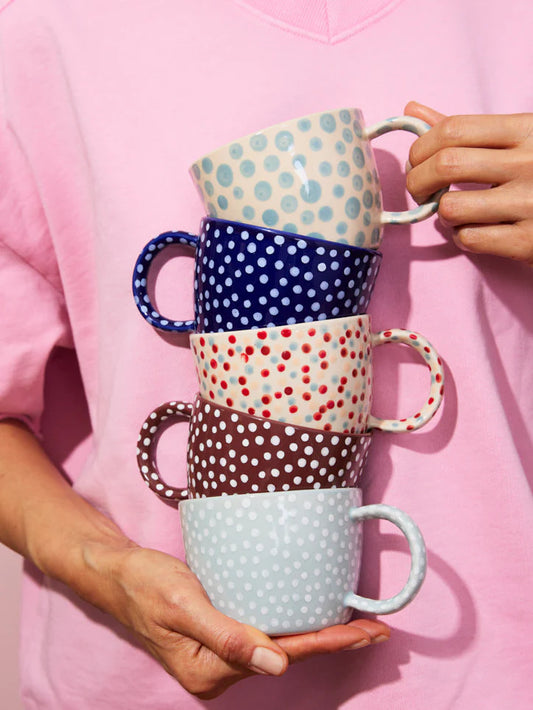 Jones & Co Chino Mug Navy Sprinkle