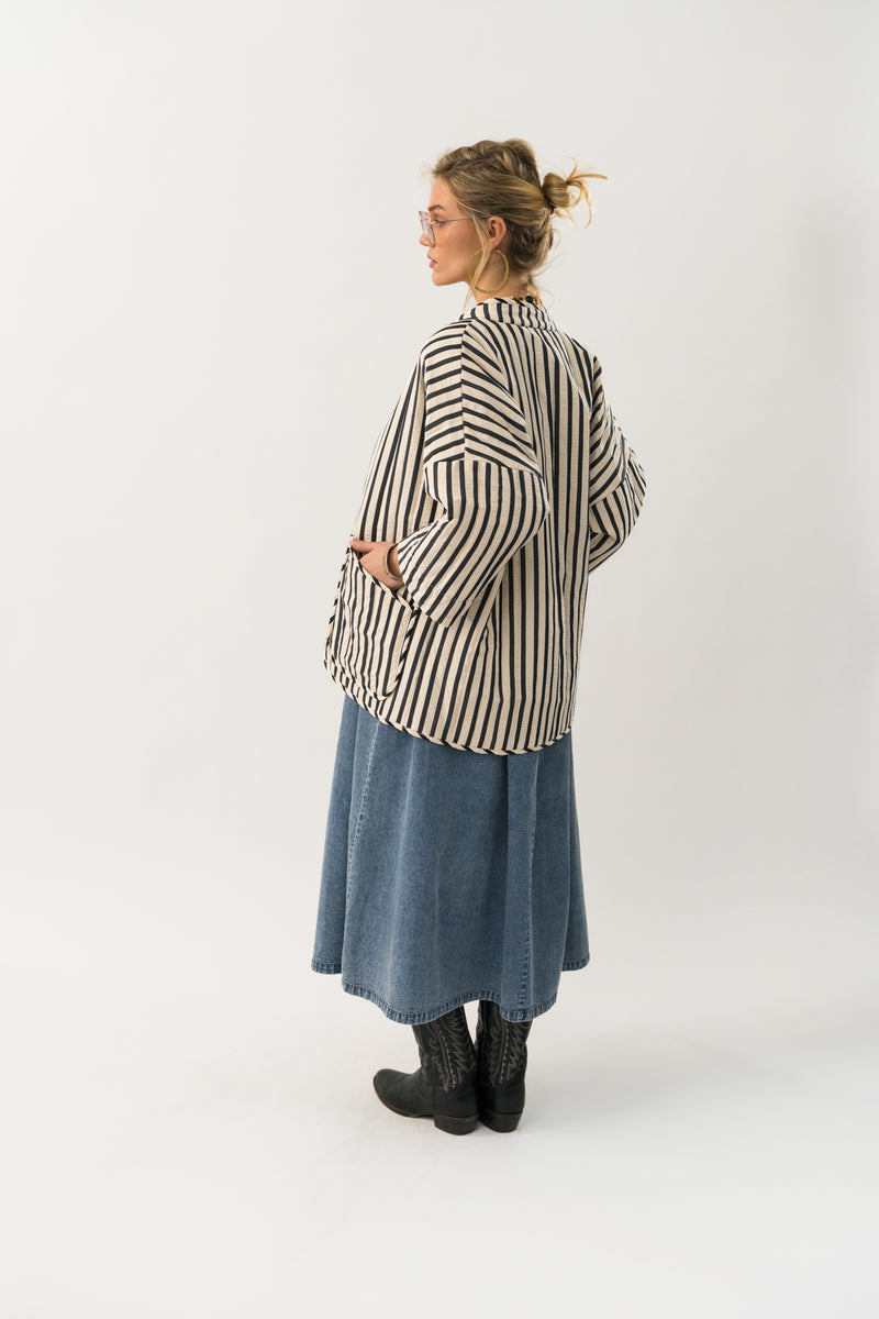 Lollys Laundry Lulu Jacket Black & Cream