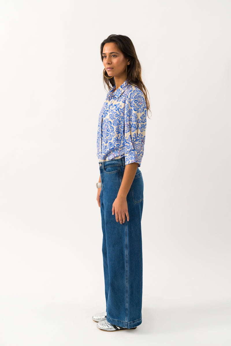 Lollys Laundry Bono Shirt - Light Blue