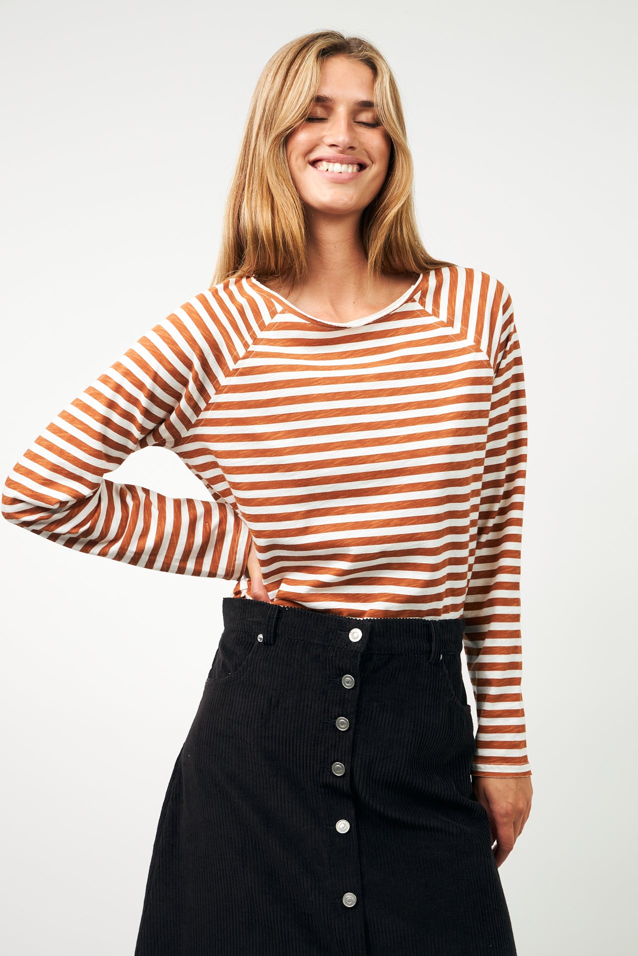 Lollys Laundry Liva Tee - Rust