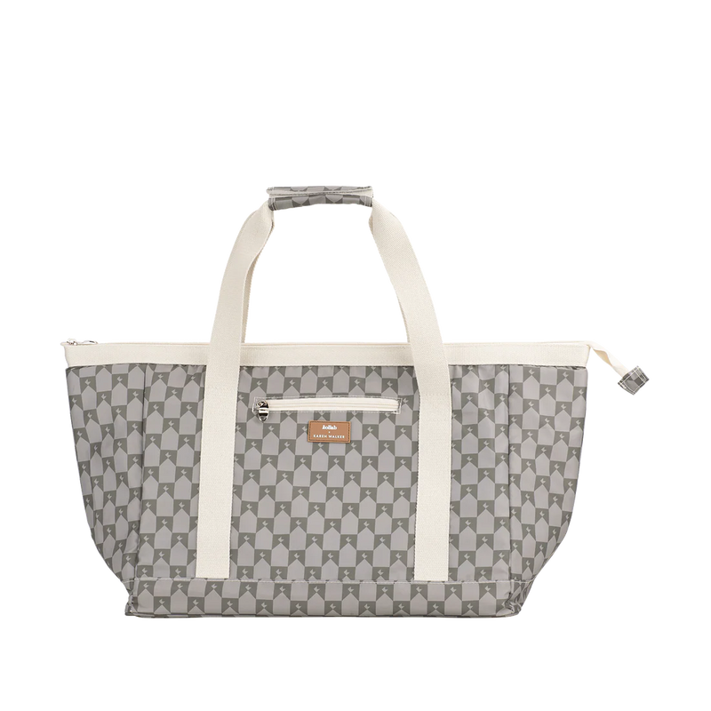 Kollab x Karen Walker Tote Bag - Sage/Olive Monogram