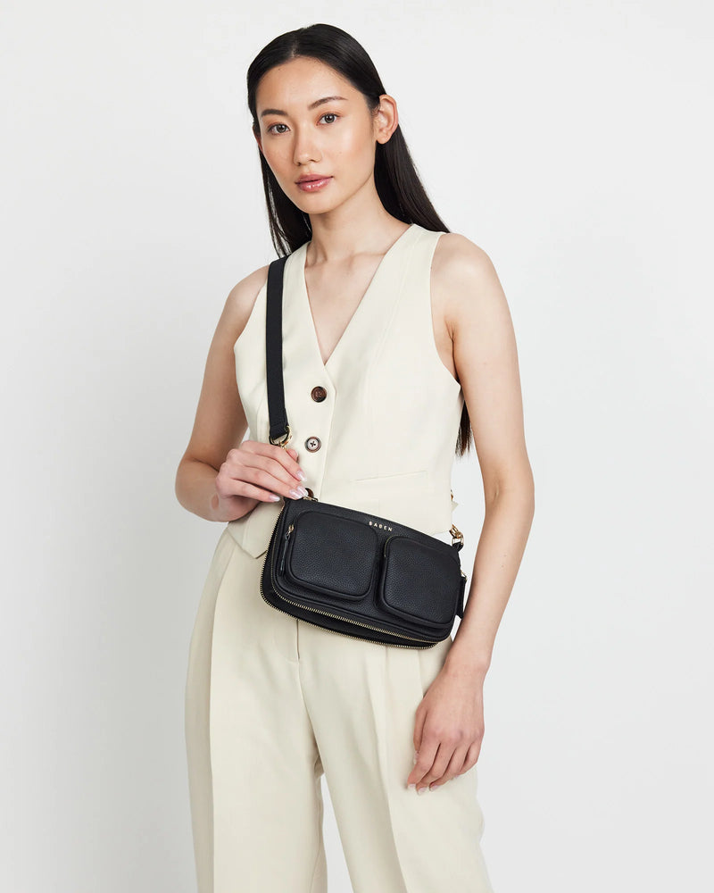 Saben Nina Crossbody - Black