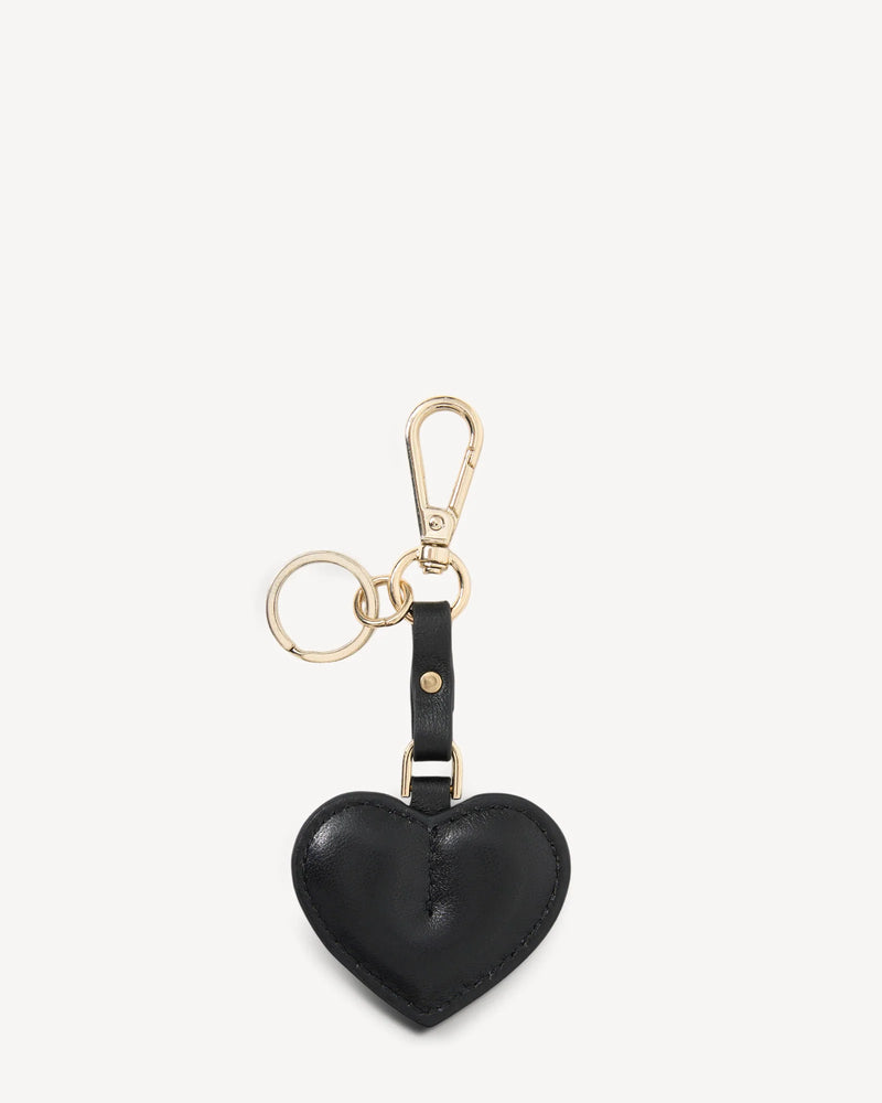 Saben Charm Keyring - Love Black