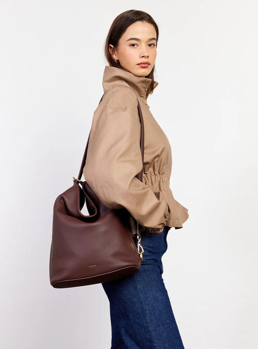 Saben June Shoulder Bag - Espresso Luxe
