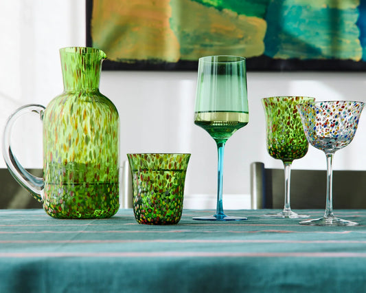 Kip & Co Garden Soiree Speckle Water Jug