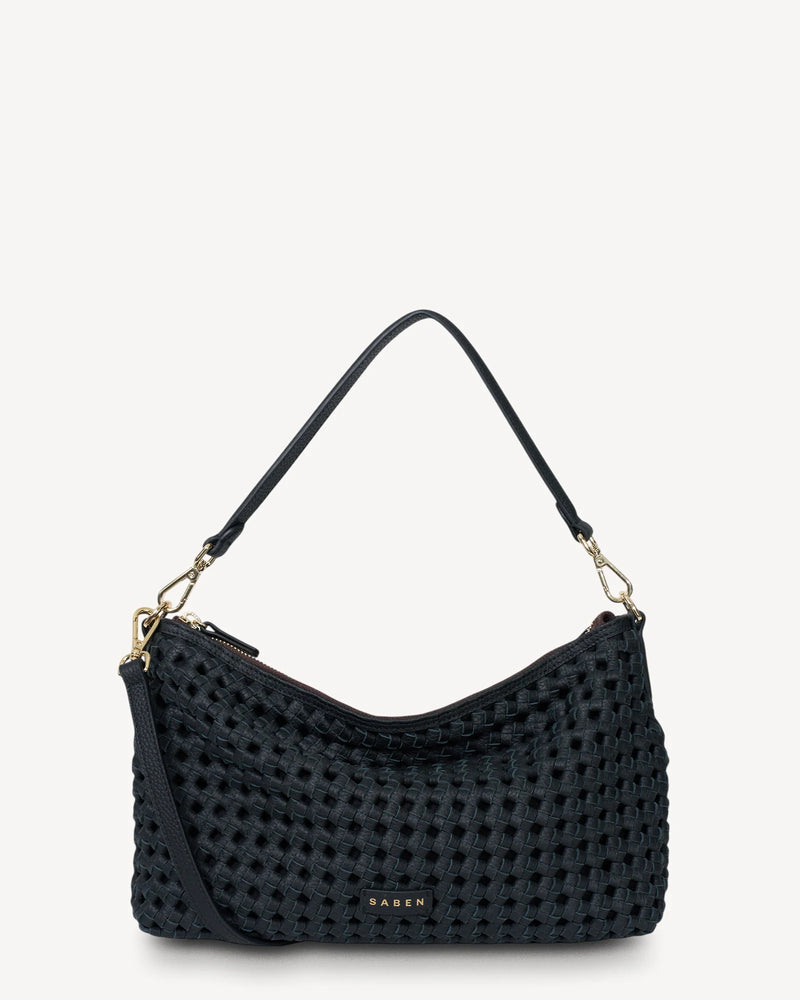 Saben Claudia Crossbody - Black Braid