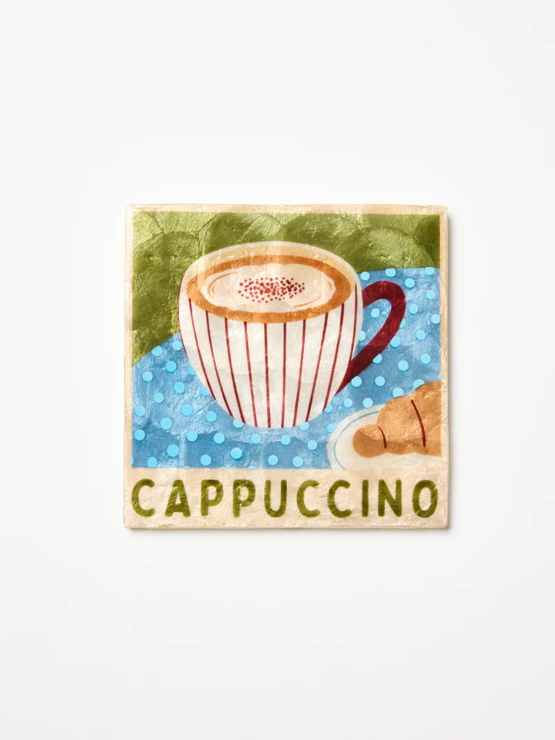 Jones & Co Barista Wall Art Cappuccino