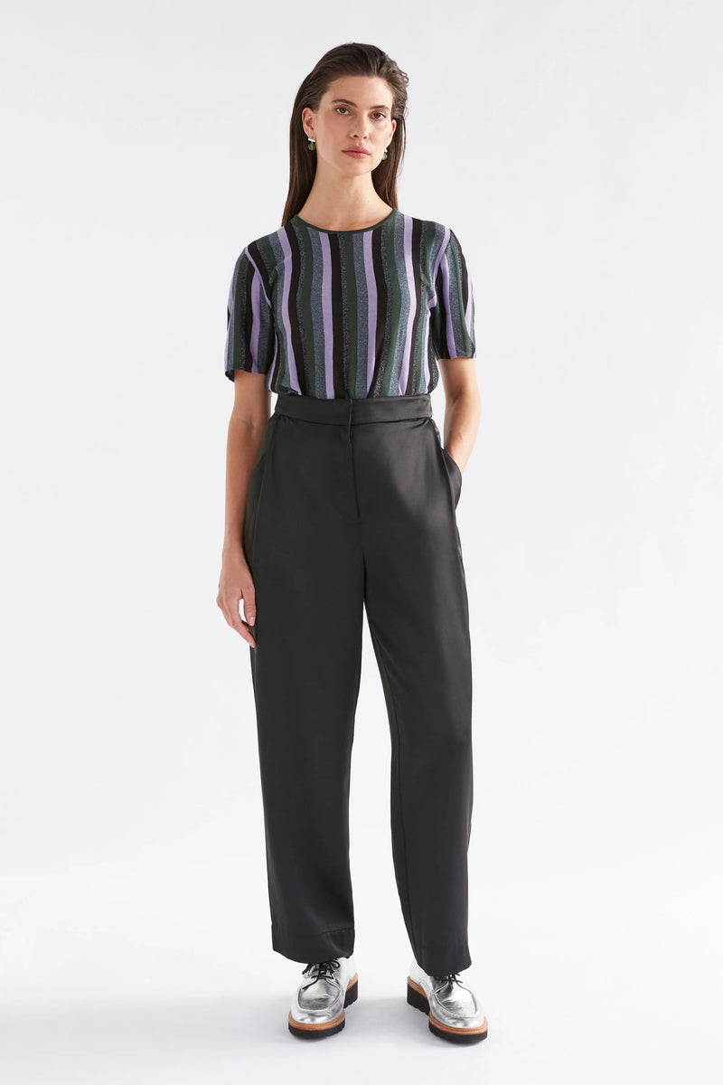 Elk Este Satin Pant - Black