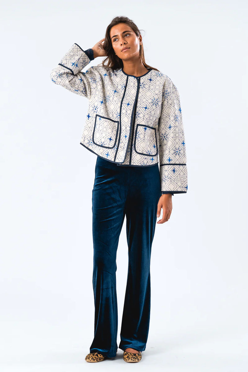 Lollys Laundry Ananda Jacket Long Sleeve - Creme