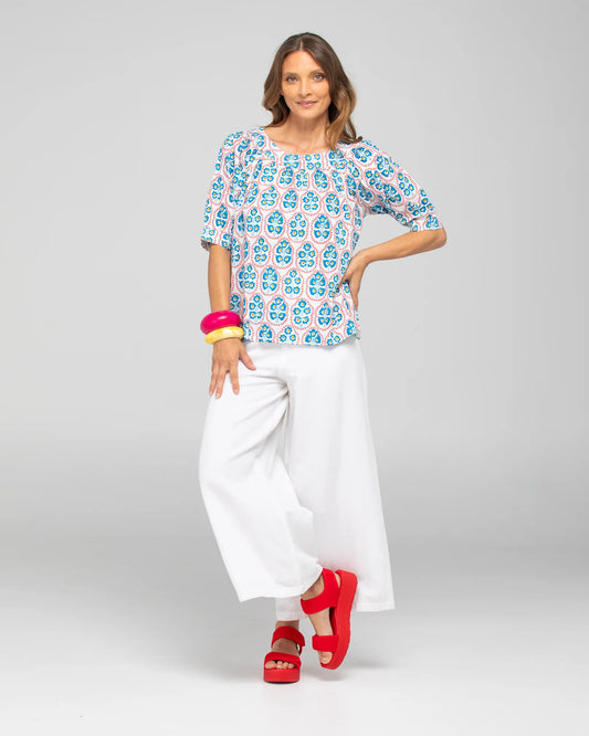 Boom Shankar Bliss Top - Emilia White