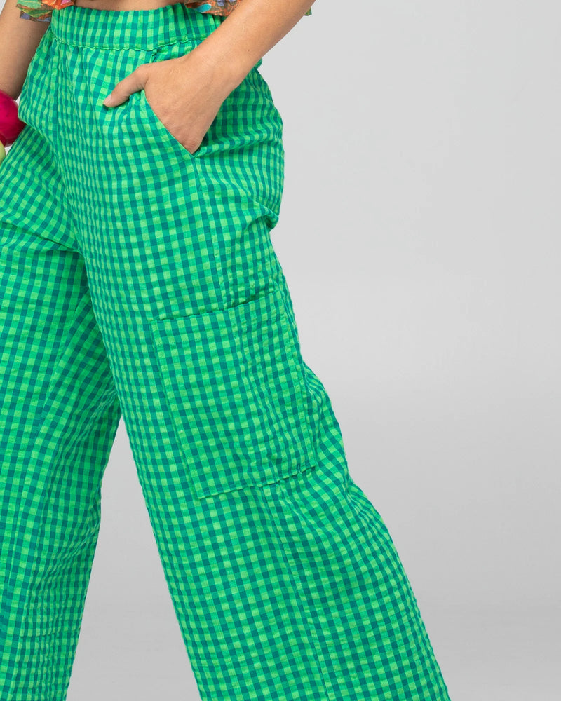 Boom Shankar Evelina Pant - Verde