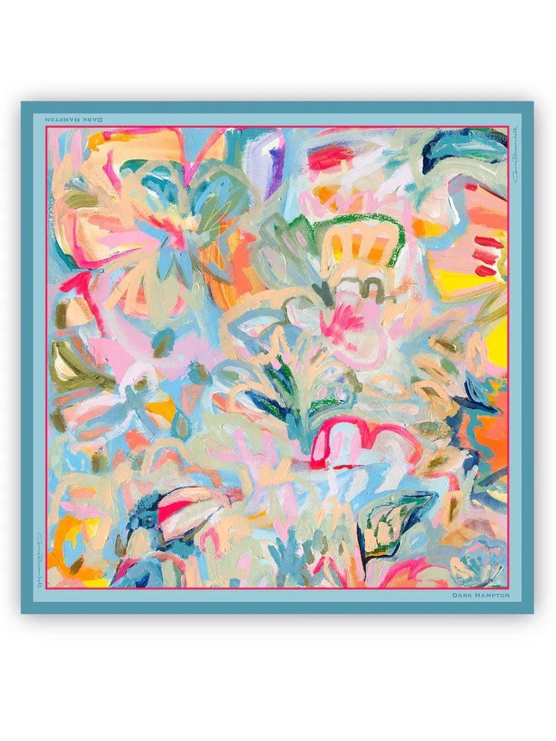 Dark Hampton Petite Silk Scarf - Carrie Broomhall Finn