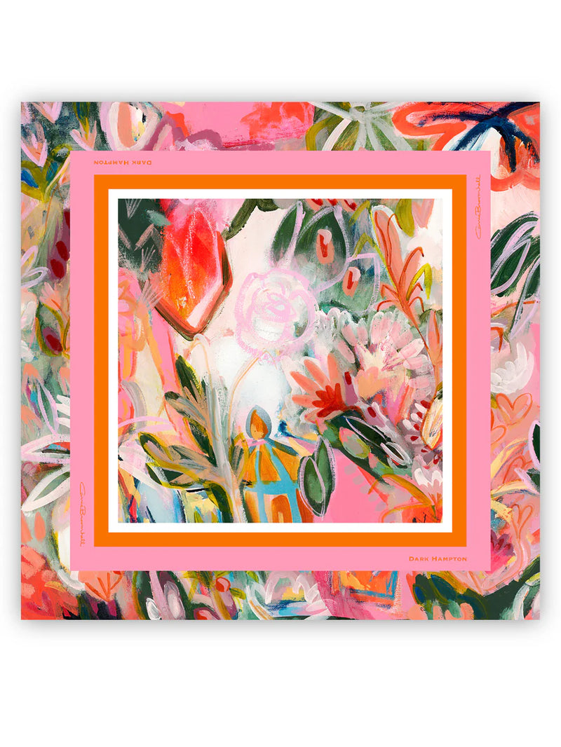Dark Hampton Petite Silk Scarf -Carrie Broomhall India