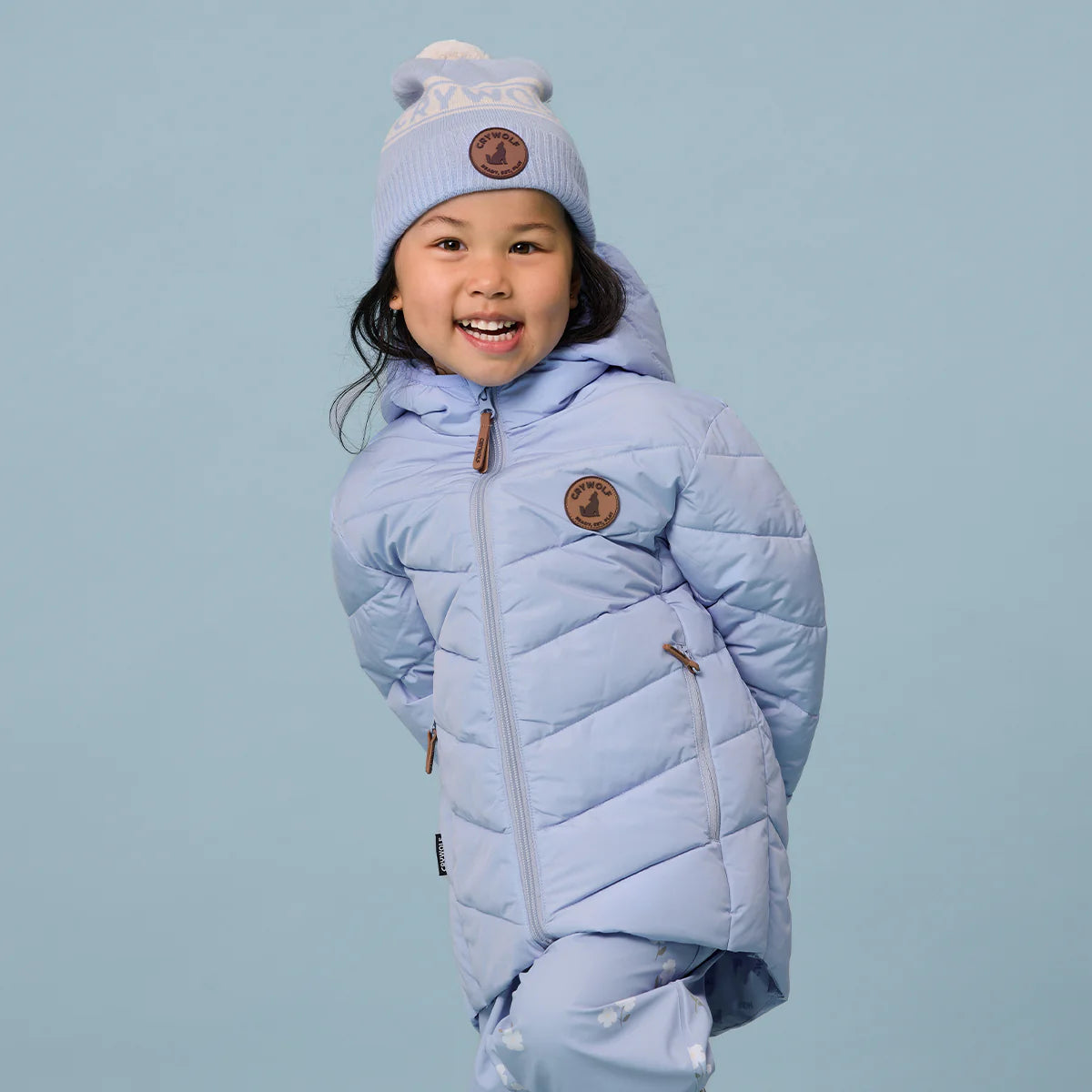 Crywolf Eco-Puffer - Periwinkle