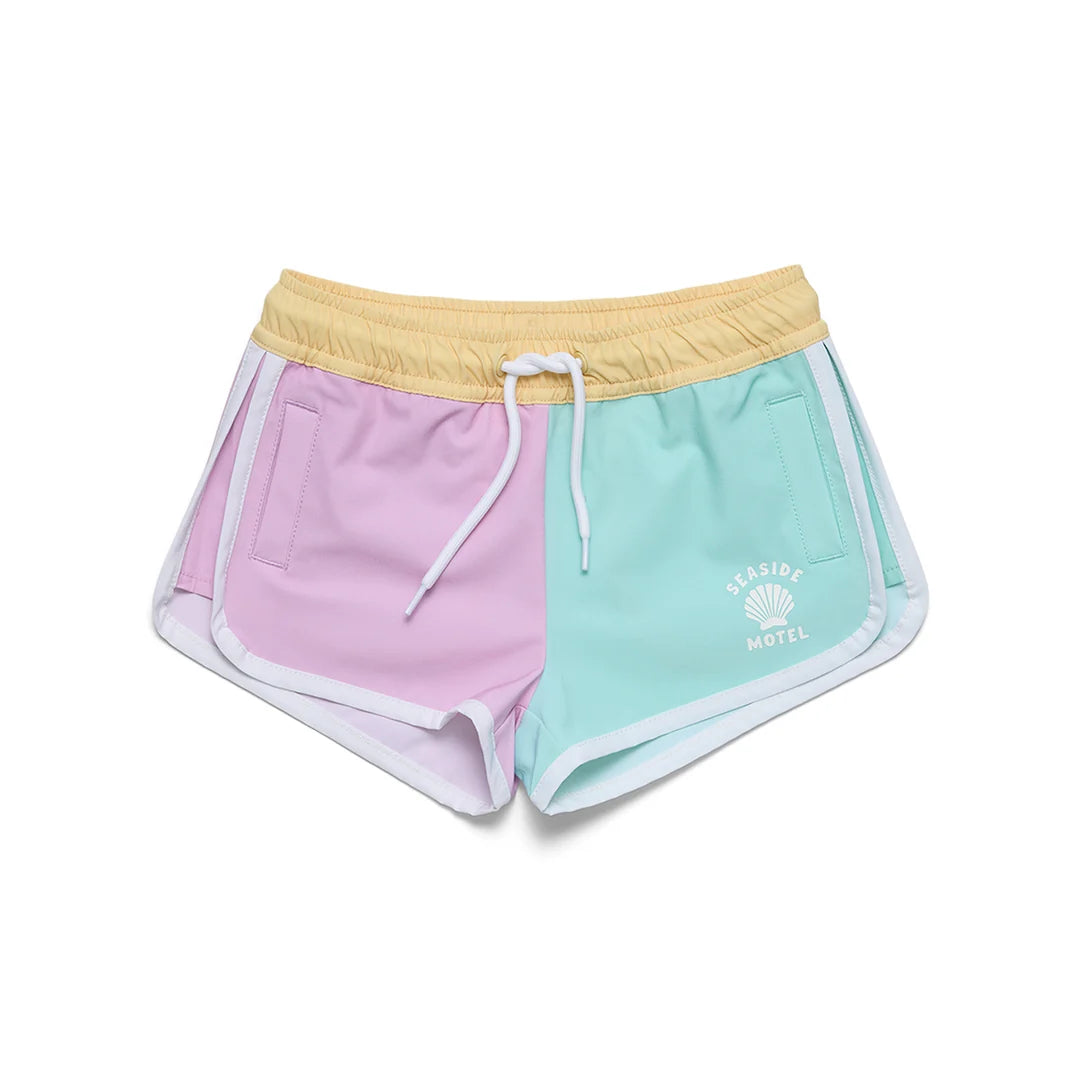Crywolf Surf Short - Poolside Colourblock