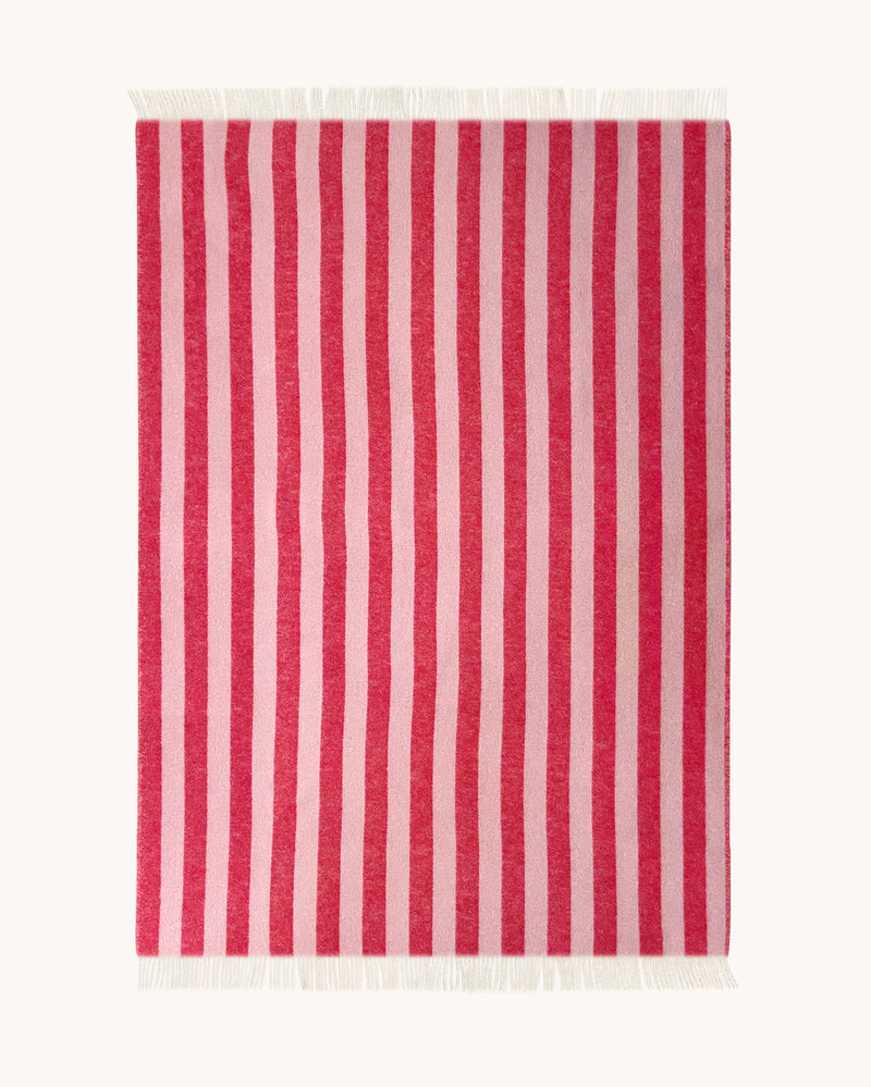 Maison Deux Blanket Candy Wrap - Pink/Cherry