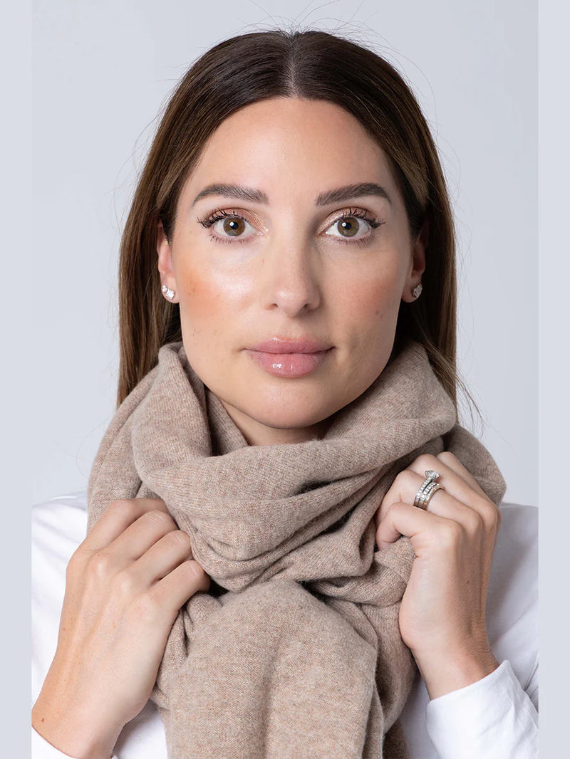 Dark Hampton Wool Scarf - The Clements