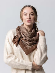 Dark Hampton Cashmere Modal Scarf - The Dennison