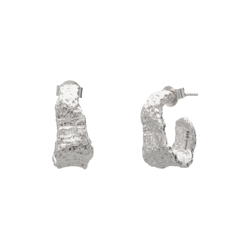 Murkani Eterna Hoop Earrings in Sterling Silver