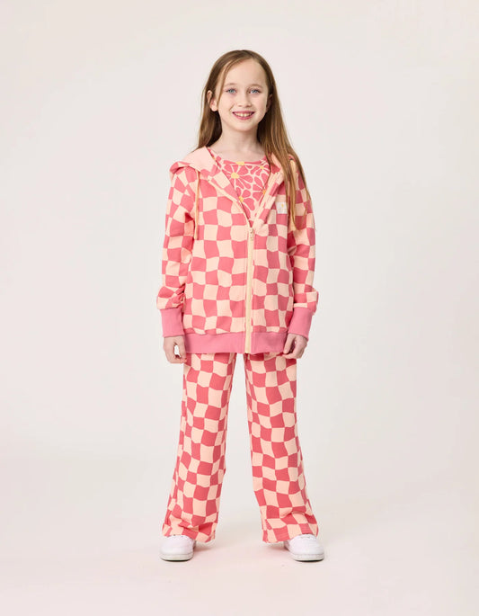 Radicool Chequerboard Wide Leg Pant