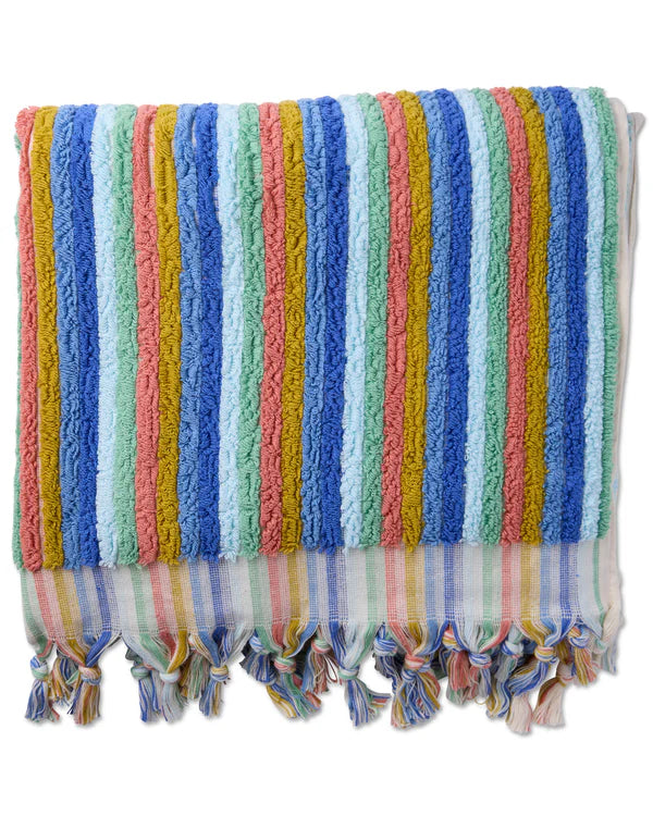 Kip & Co Madeira Stripe Turkish Bath Towel