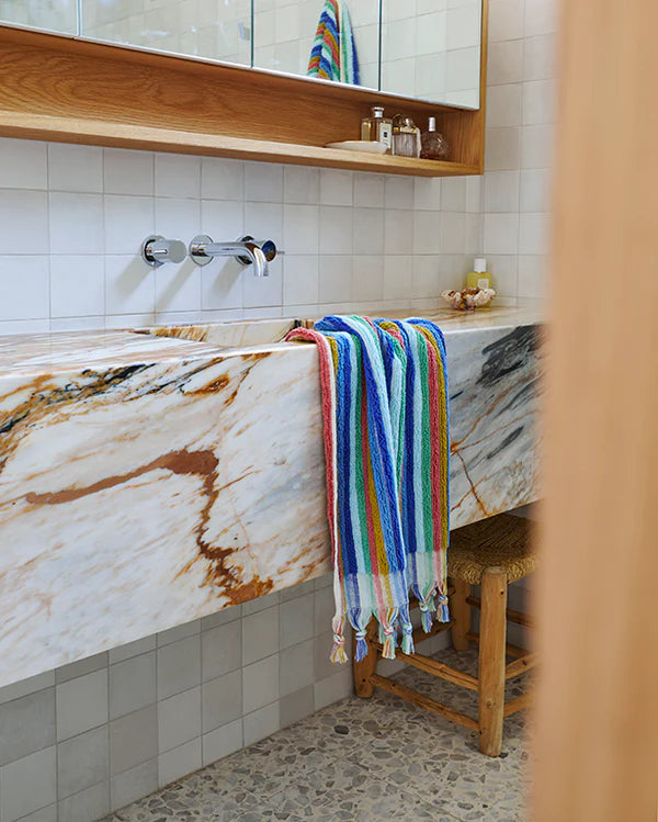 Kip & Co Madeira Stripe Turkish Bath Towel