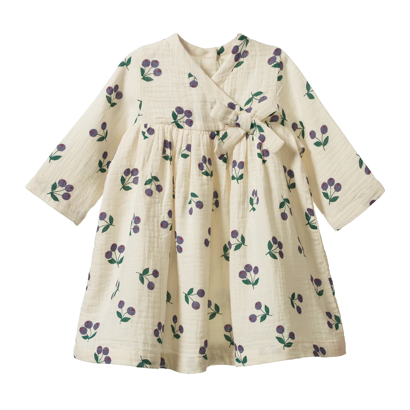 Nature Baby Mabel Dress - Winter Berry Natural Print