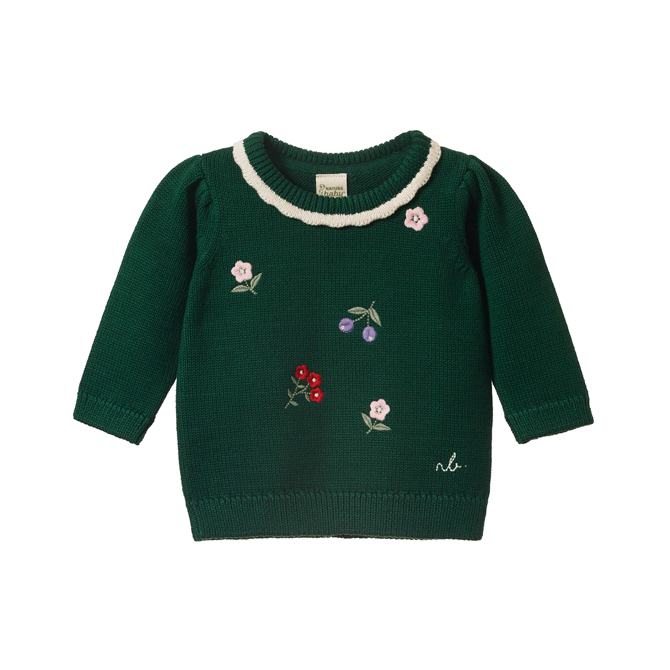Nature Baby Margot Sweater - Eden Garden