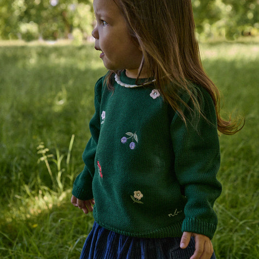 Nature Baby Margot Sweater - Eden Garden