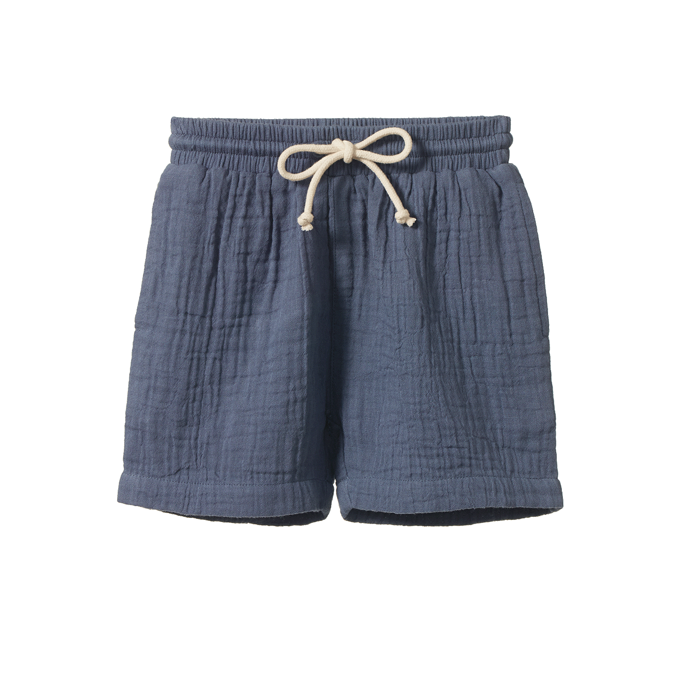Nature Baby James Shorts Muslin Vintage Indigo