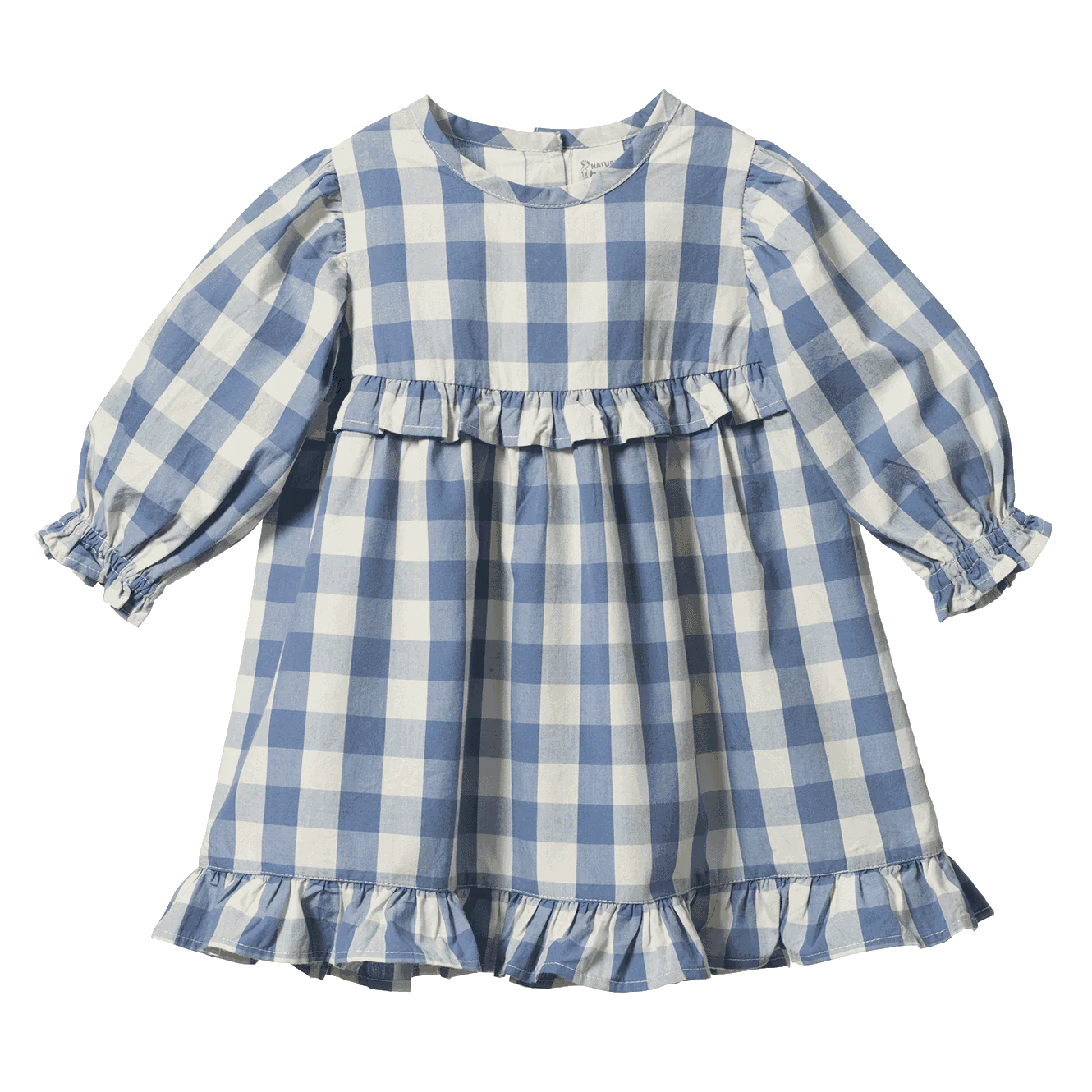 Nature Baby Nora Dress - Bluebelle Check
