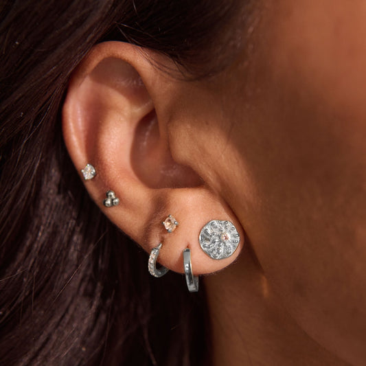 Murkani Of The Sea Small Stud Earring Sterling Silver