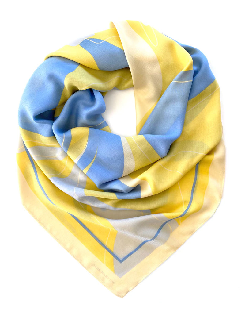 Dark Hampton Cashmere Modal Scarf - The Pannett