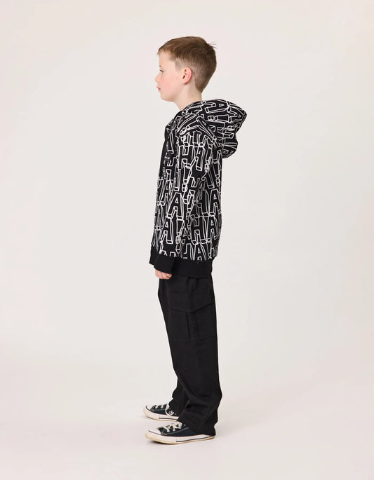 Radicool Skater Cargo Pant in Black