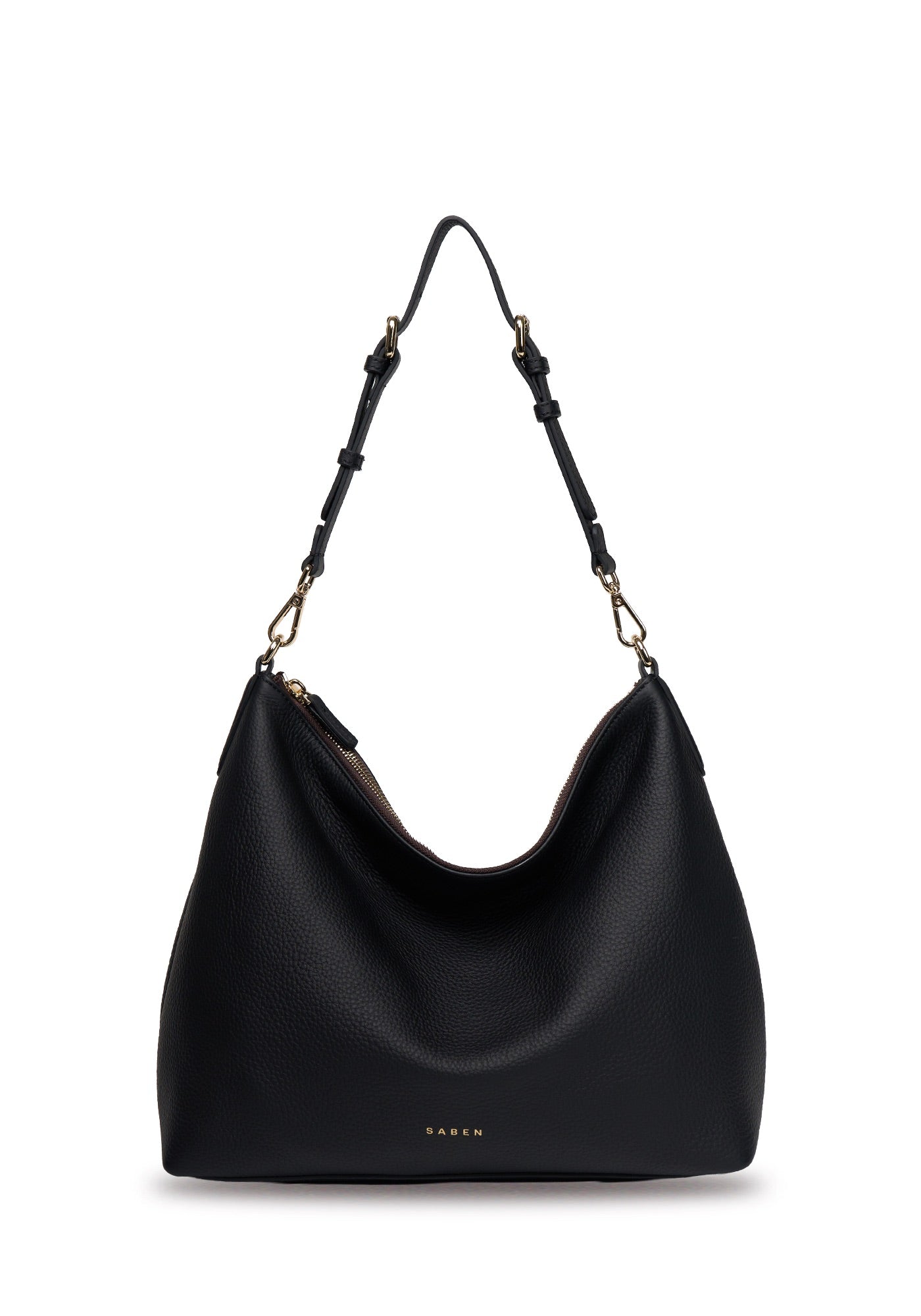 Saben Miki Shoulder Bag Black Luxe