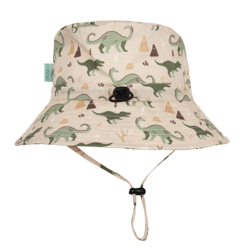 Acorn Kids Dino Delight Wide Brim Bucket Hat