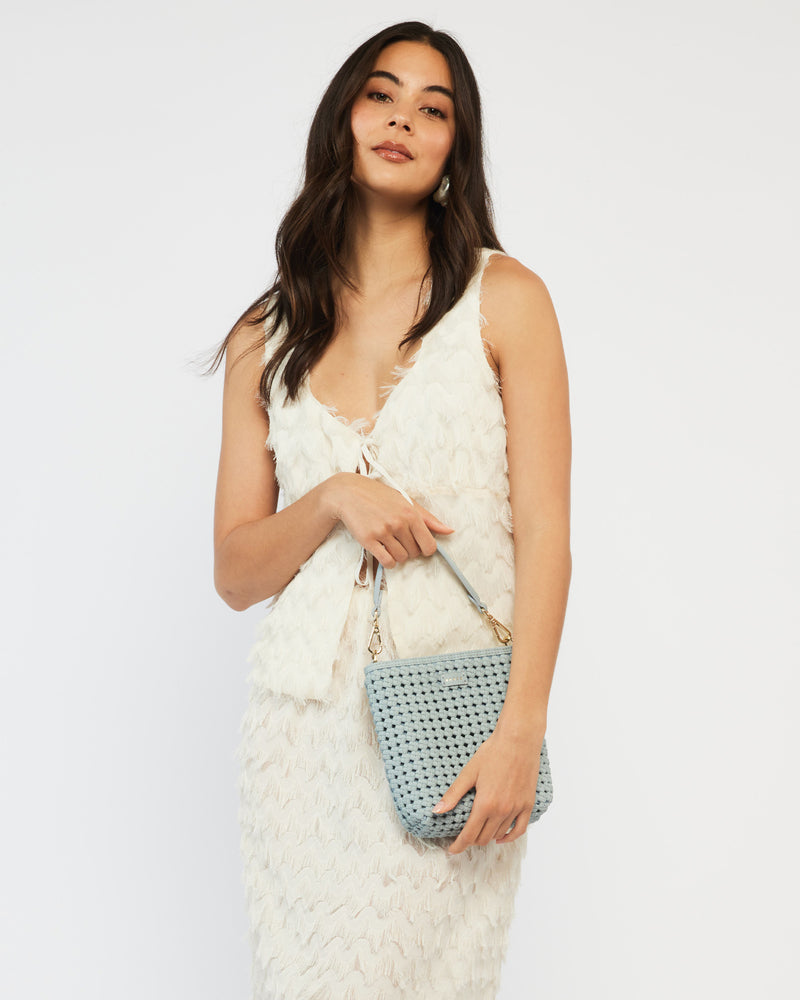 Saben Coco Mini Bag - Mist Fine Braid