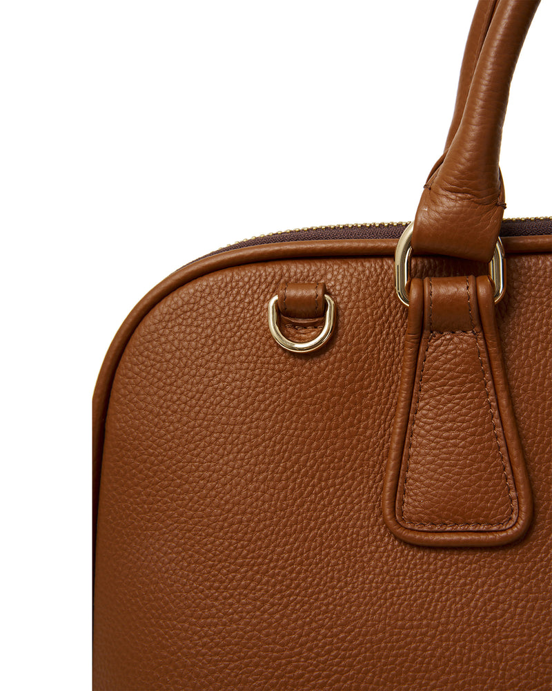 Saben Parker Briefcase - Tan