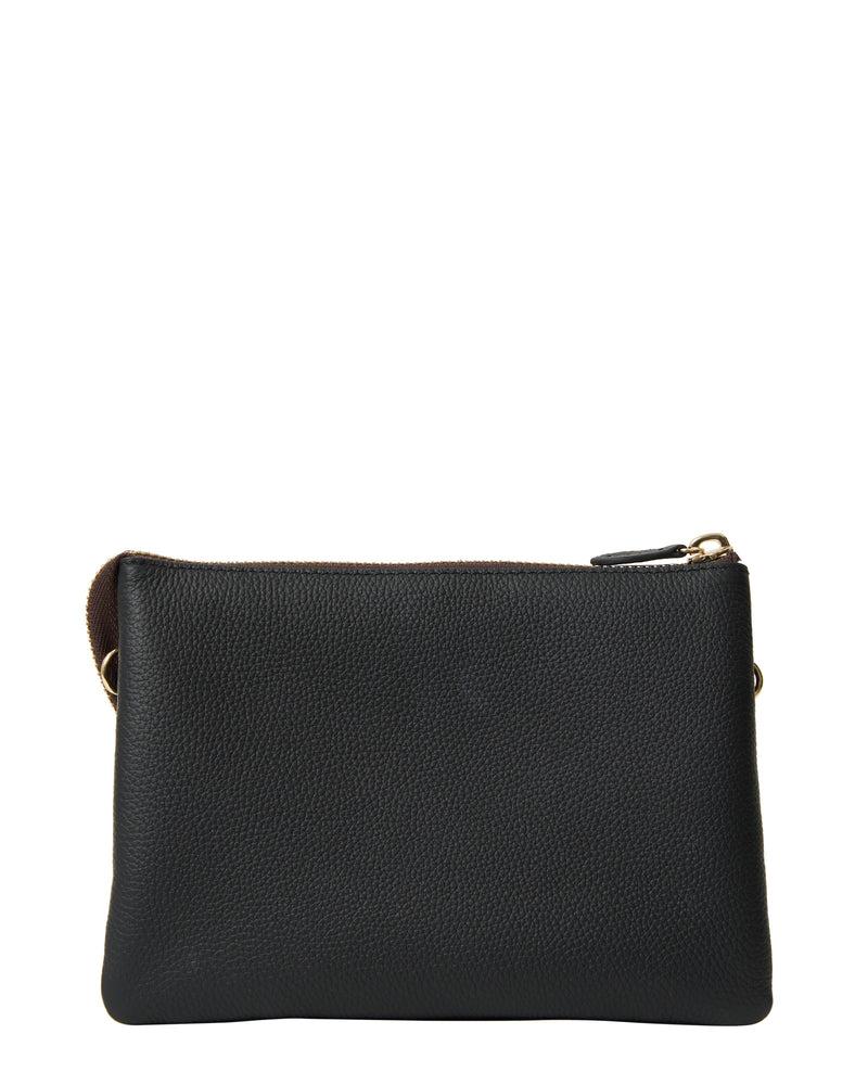 Saben Tilly's Big Sis Crossbody - Black + Gold Stud