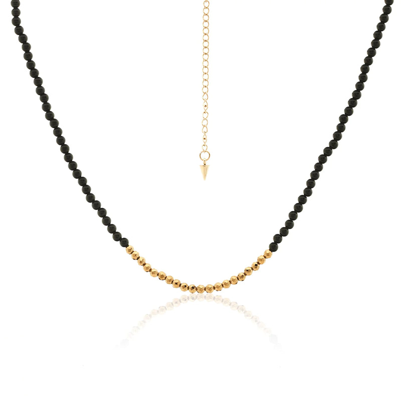 Silk & Steel Party At The Front Necklace