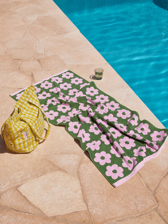 Mosey Me Flowerbed Bath Sheet