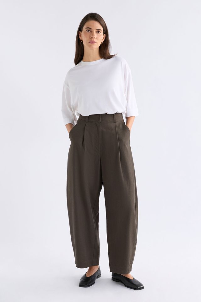 Elk Dayli Pant Dark Taupe