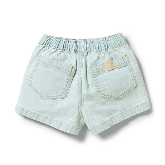 Wilson & Frenchy Ditsy Daisy Organic Denim Short