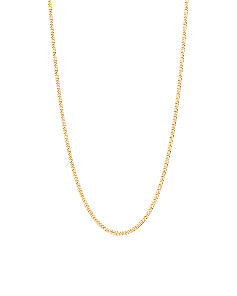 Kirstin Ash Bespoke Curb Chain 16-18" - Gold