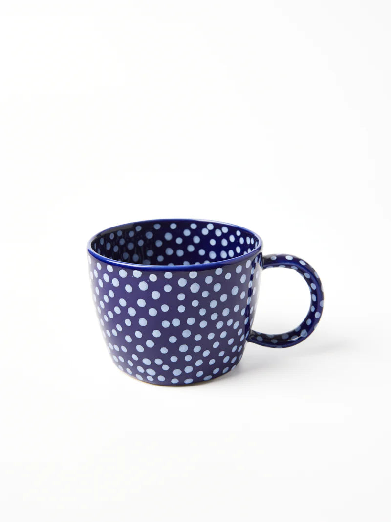 Jones & Co Chino Mug Navy Sprinkle