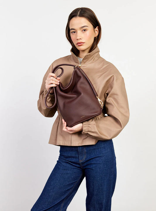 Saben Jojo Shoulder Bag - Espresso Luxe