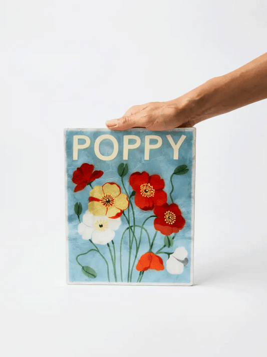 Jones & Co Market Wall Art Poppy