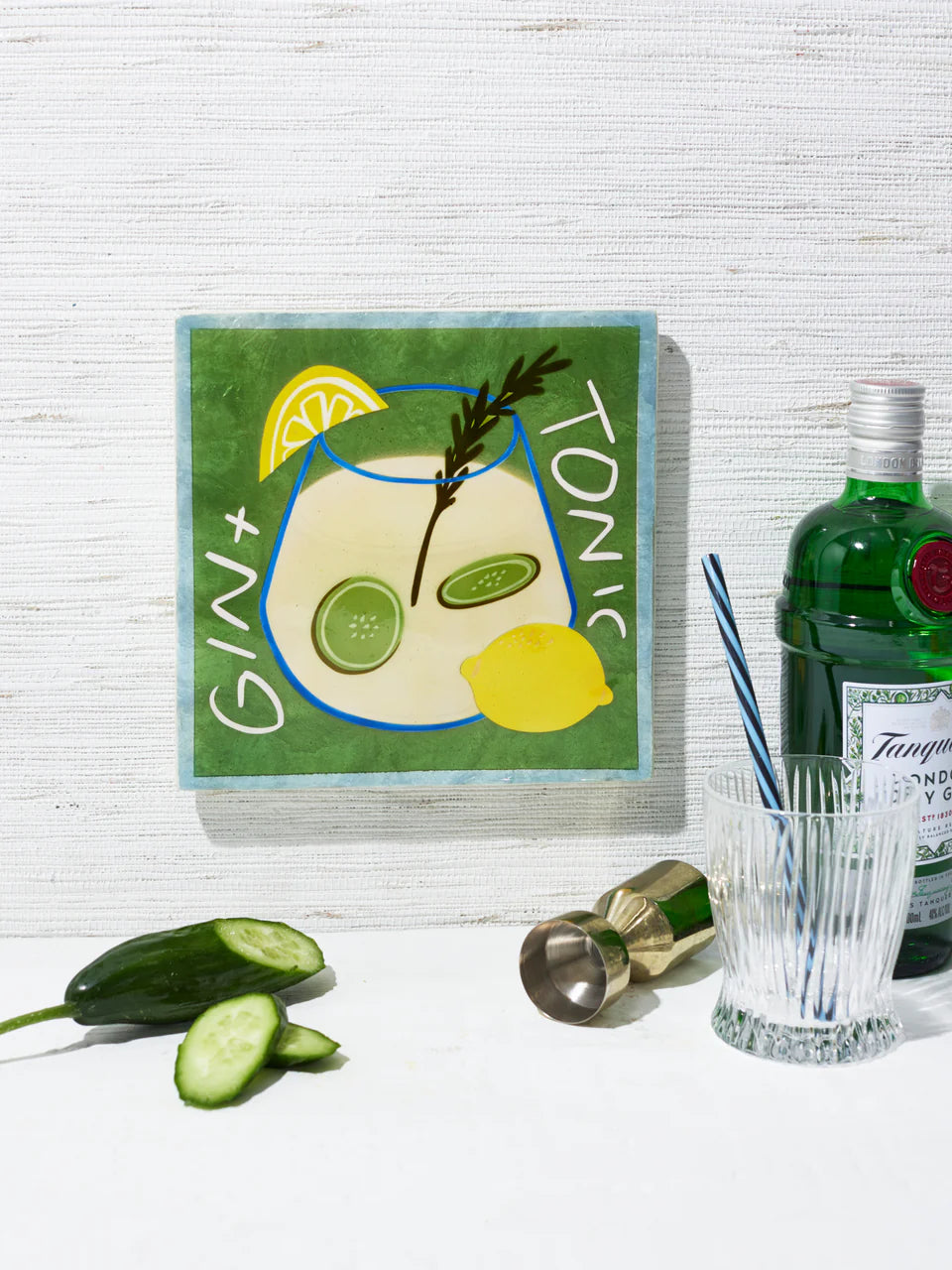 Jones & Co Happy Hour Gin Tile