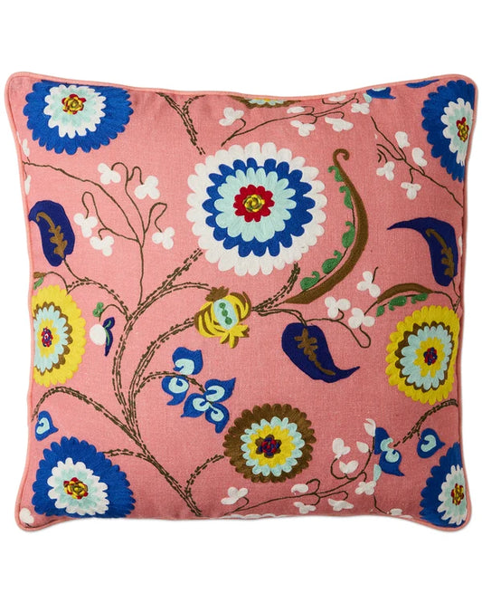 Kip & Co Anna Spiro Isabelle Sunset Embroidered Cushion